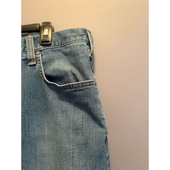 Carhartt Rugged Flex Men's Jeans 36x32 Blue Light Wash Straight Relaxed - Picture 4 of 10